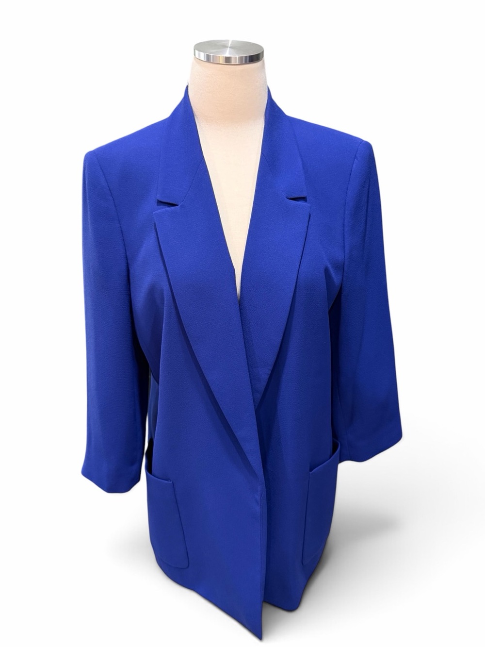 Nine West Royal Blue Women's Blazer Jacket
